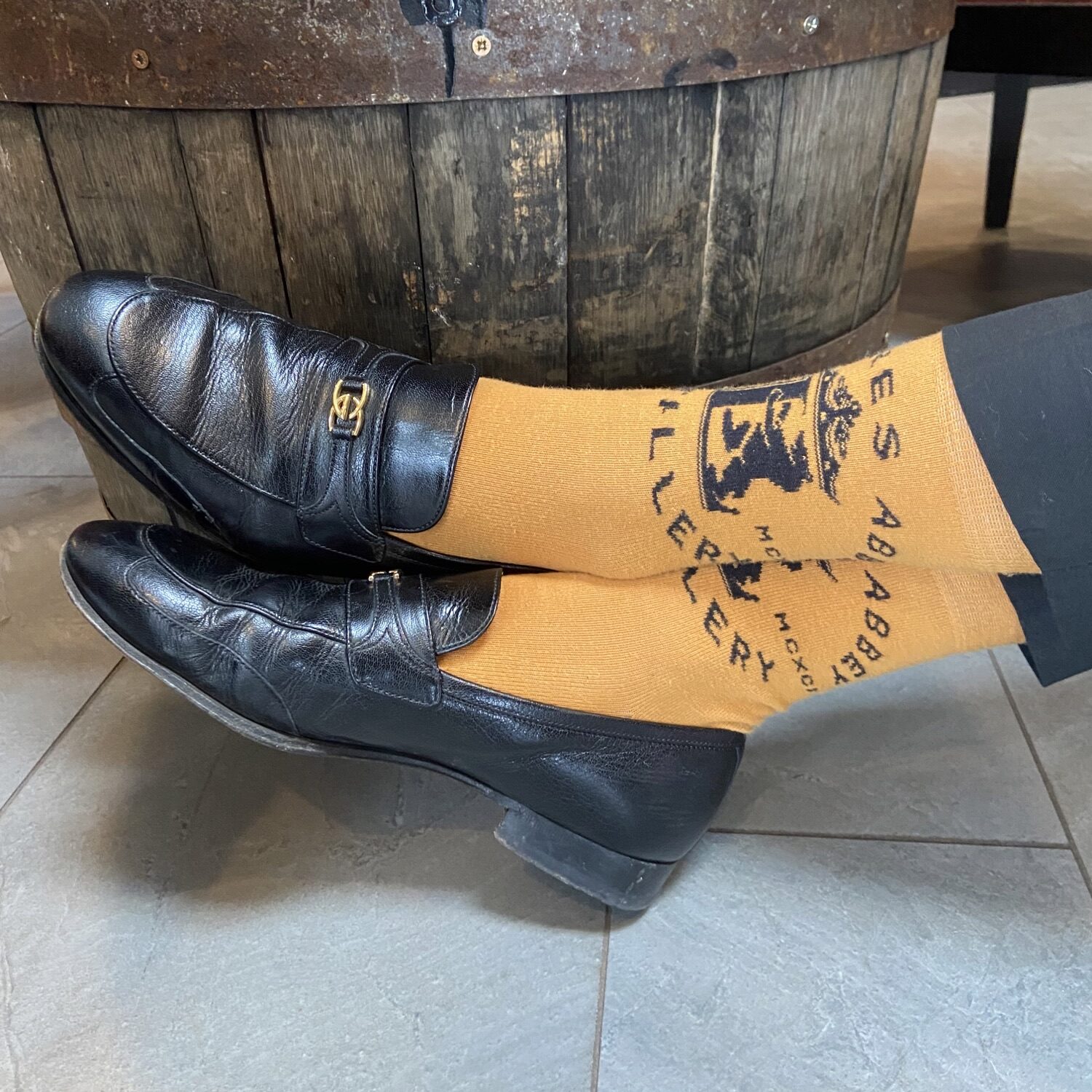 Yellow Lindores socks Yellow Lindores socks